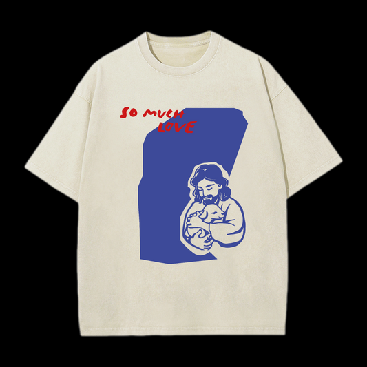 So Much Love Washed T-Shirt