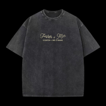 Fishers Of Men Washed T-Shirt