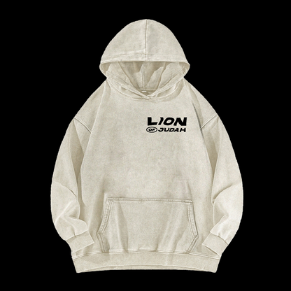 Lion Of Judan Washed Hoodie