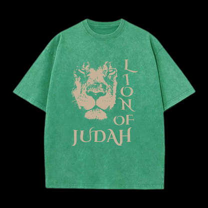 Lion Of Judan Washed T-Shirt