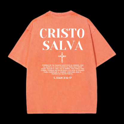 Cristo Salva Washed T-Shirt