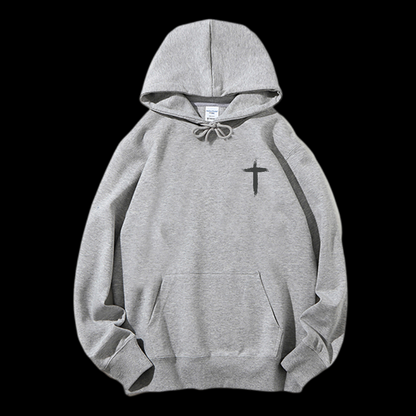 I Live For Him Drawstring Hoodie