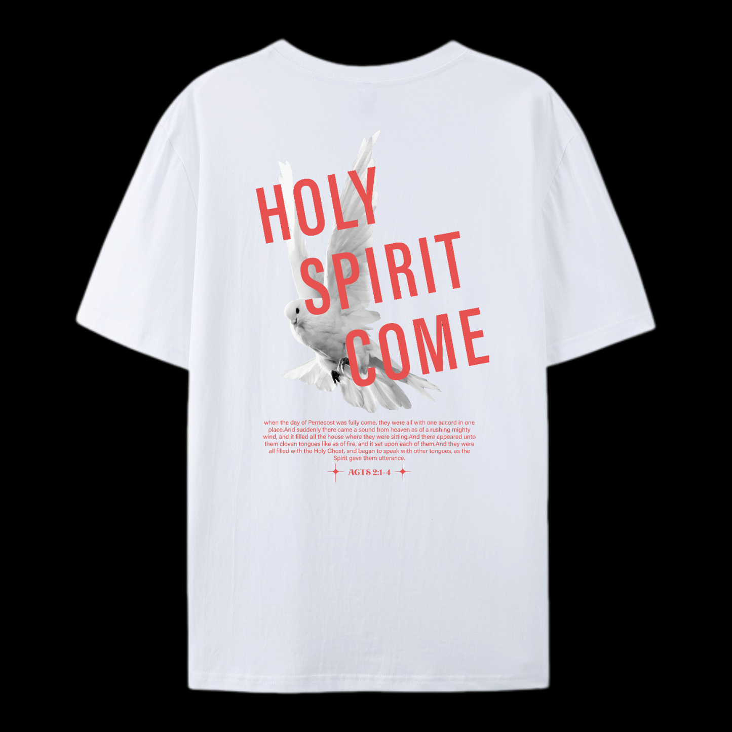 Holy Spirit Come  Cotton T-Shirt