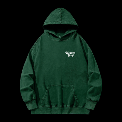 Spanish God Bless You Washed Hoodie