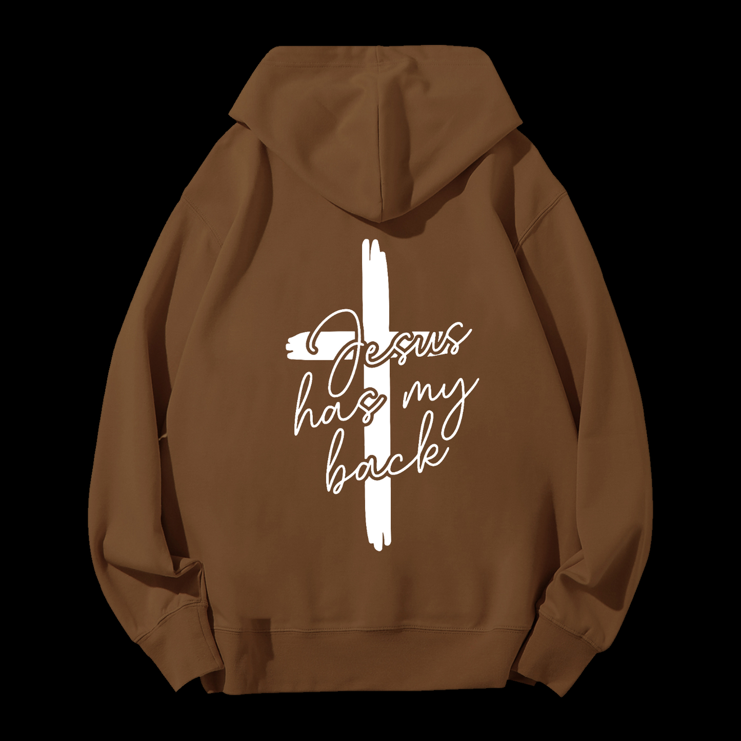 Jesus Has My Bacle Drawstring Hoodie