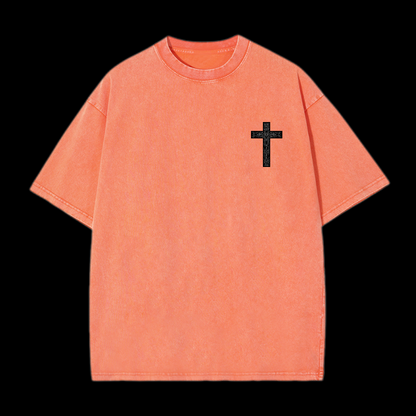 I Will Fear No Evil Washed T-Shirt