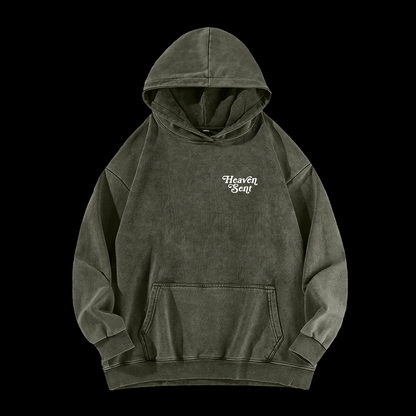 Spanish God Bless You Washed Hoodie