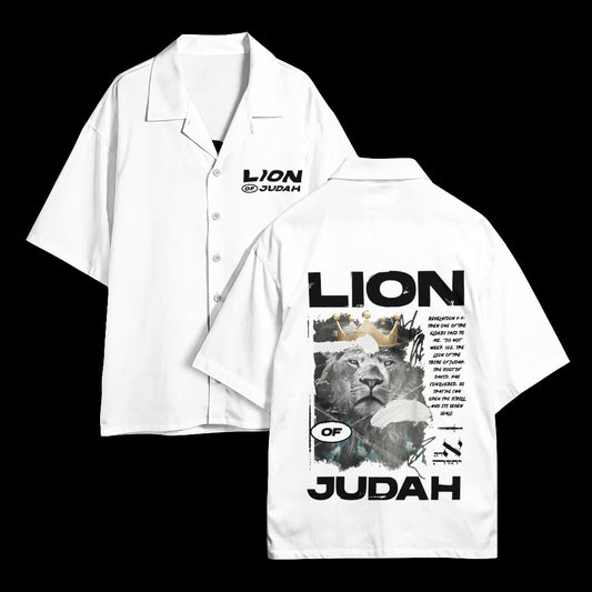 Lion Of Judan Cuban Collar Shirt