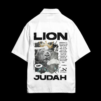 Lion Of Judan Cuban Collar Shirt