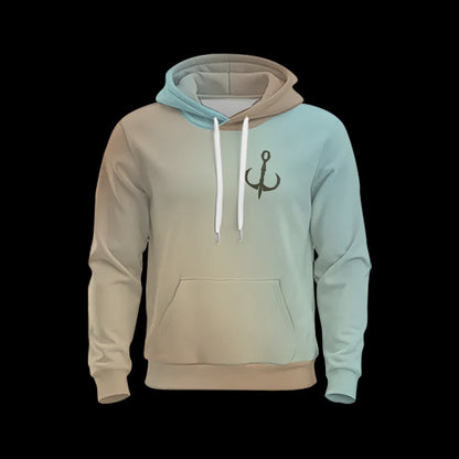 Jesus Made Me A Fisher Of Man Printed Drawstring Hoodie