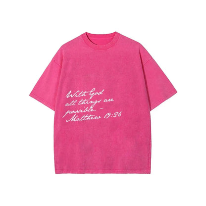 Matthew 1926 Unisex Washed T-Shirt