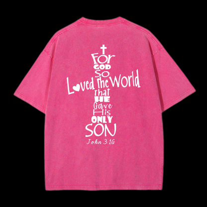Loved the World Washed T-Shirt