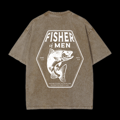 Fisher Of Men Washed T-Shirt