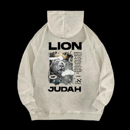 Lion Of Judan Washed Hoodie