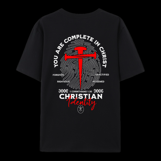 You Are Complete In Christ Cotton T-Shirt