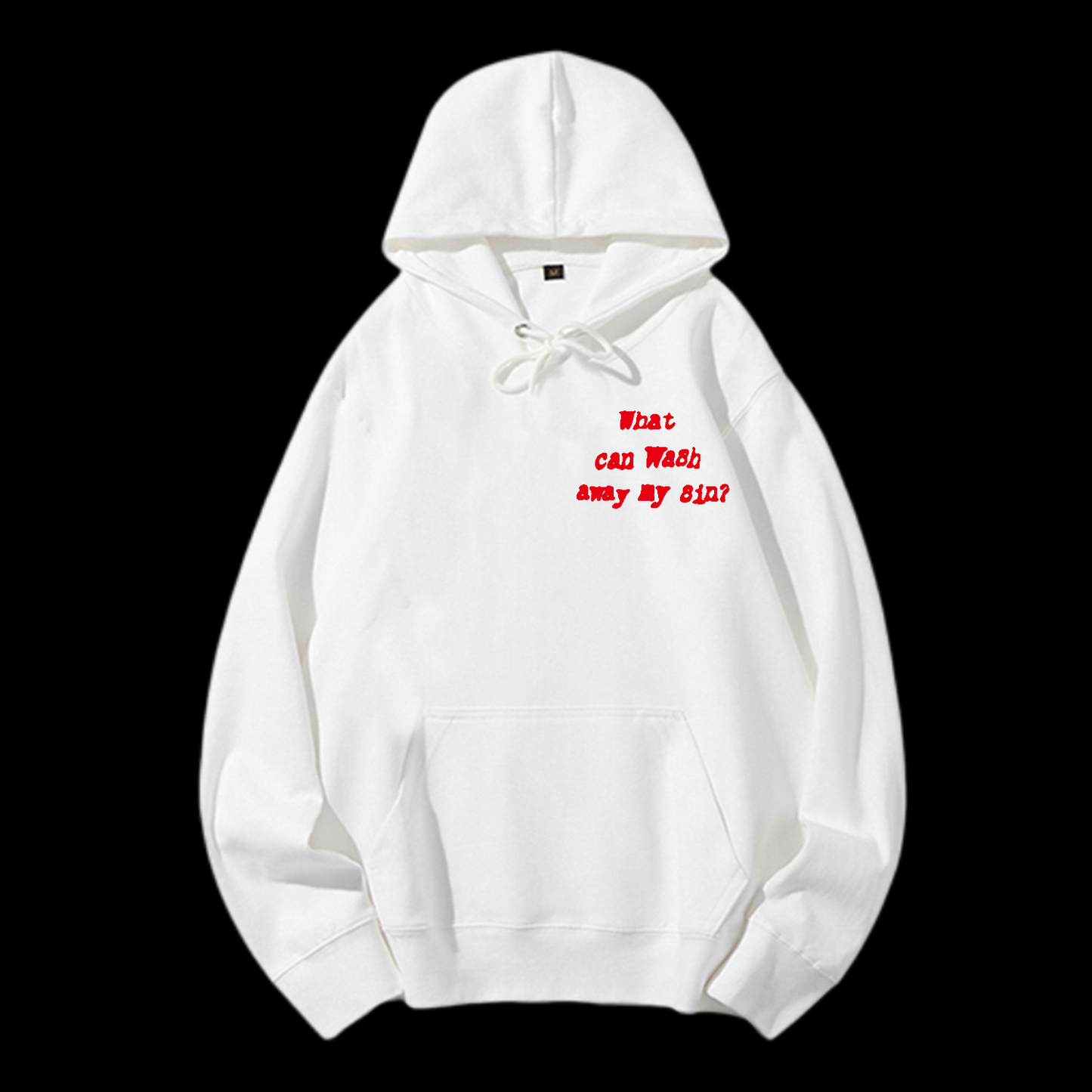 Nothing But Blood Of Jesus Drawstring Hoodie