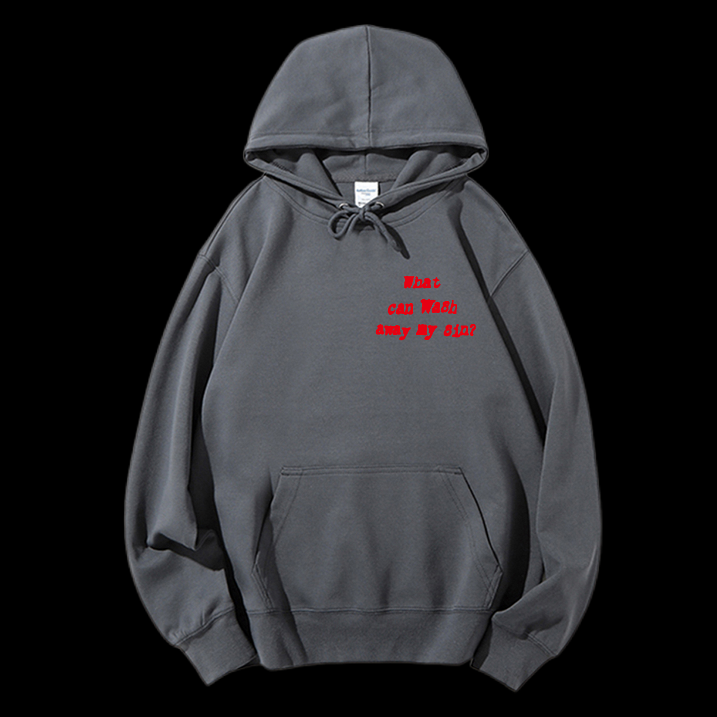 Nothing But Blood Of Jesus Drawstring Hoodie