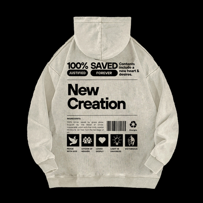 New Creation Washed Hoodie