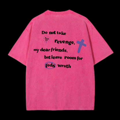Romans 12:19 Washed T-Shirt