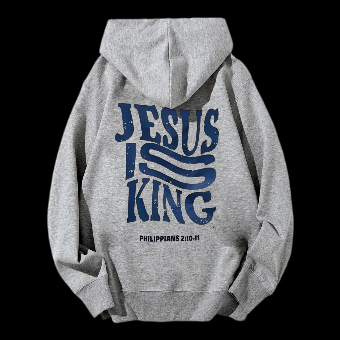 Jesus Is King Drawstring Hoodie