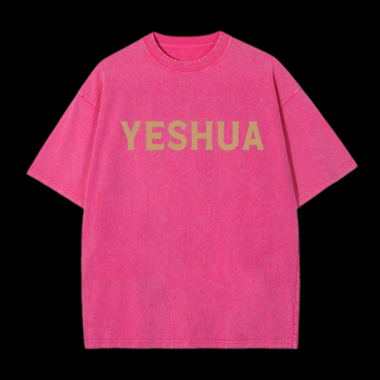 Yeshua He Saves Lion Christian tee