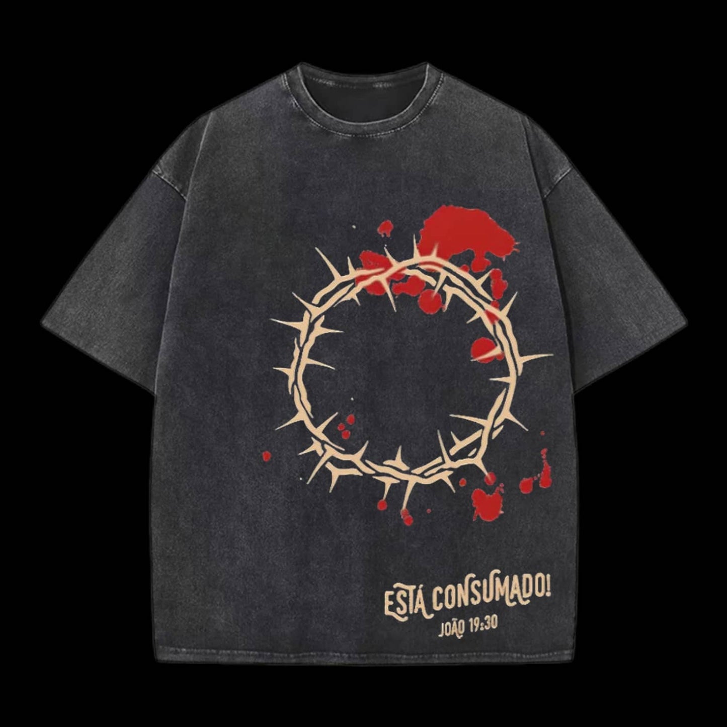 Está Consumado Unisex Washed Christian T-shirt