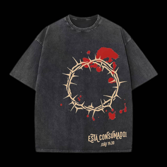Está Consumado Unisex Washed Christian T-shirt