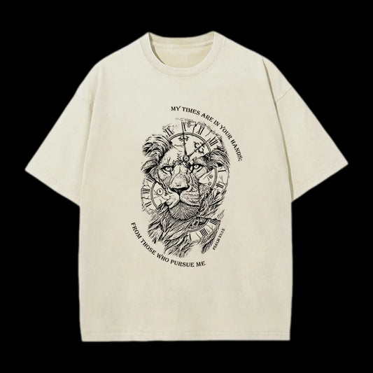 My Times Are In Your Hands Christian Washed T-Shirt