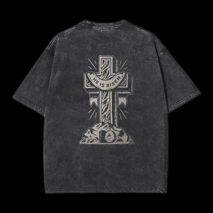 He Is Risen Printed Men's Tee