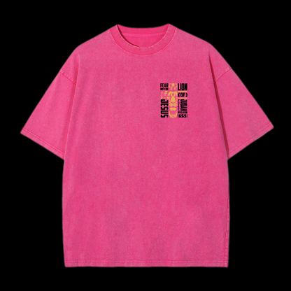 Lion Of Judah Washed T-Shirt