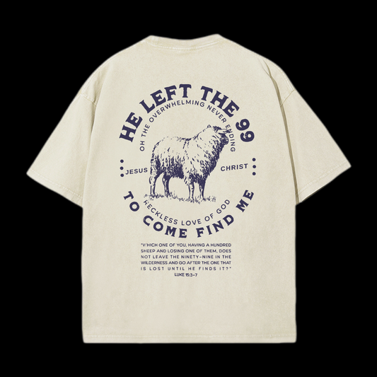 He Lift the 99 Washed T-Shirt