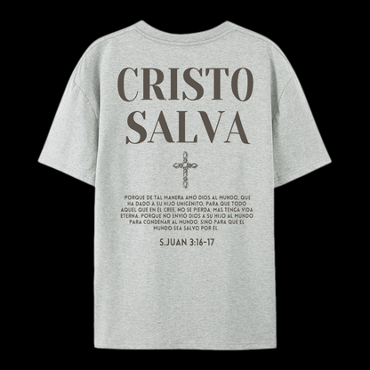 Cristo Salva Cotton T-Shirt