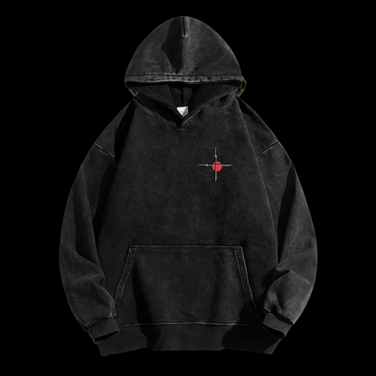 Fear No Evil  Washed Hoodie