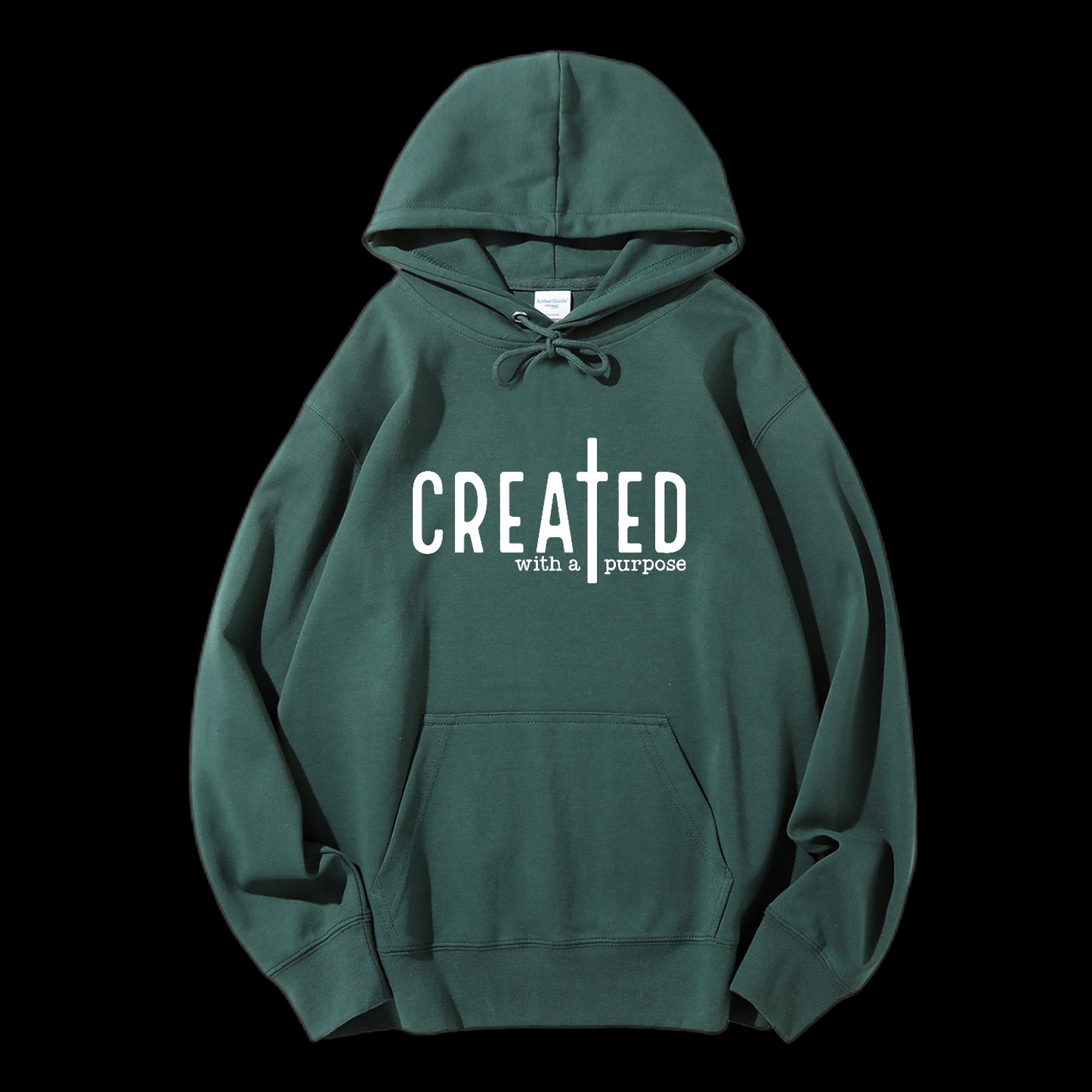 Created With A Purpose Drawstring Hoodie