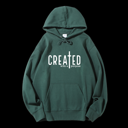 Created With A Purpose Drawstring Hoodie