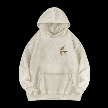 Look At The Birds Of The Air Washed Hoodie