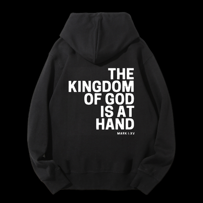 The Kingdom Of God Drawstring Hoodie
