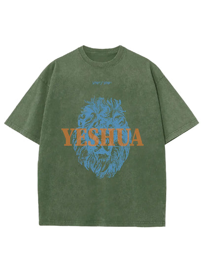 Yeshua Unisex Washed T-Shirt
