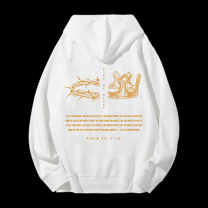 King Of Glory Drawstring Hoodie