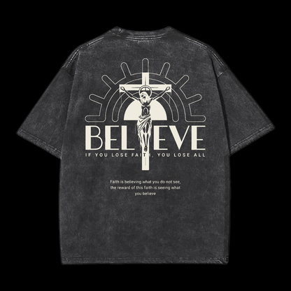 Believe Washed T-Shirt