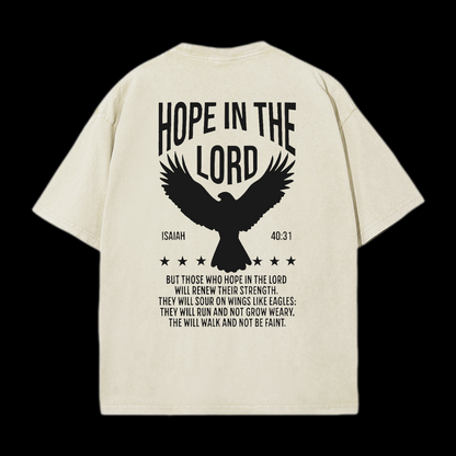 Hope in the Lord Washed T-Shirt