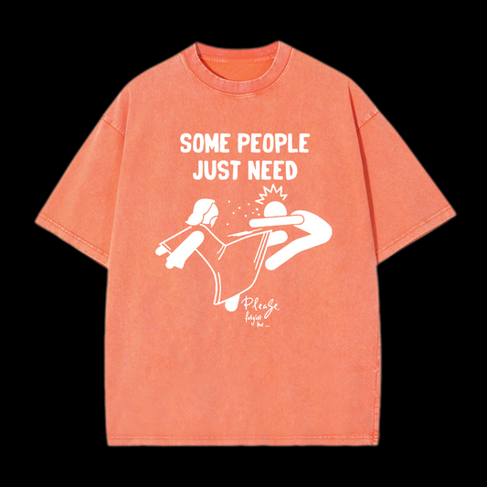 Please Forgive Me Washed T-Shirt