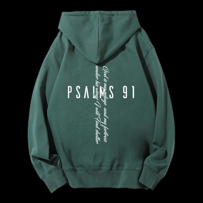 Psalm 91 Drawstring Hoodie
