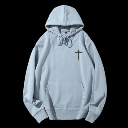 I Live For Him Drawstring Hoodie
