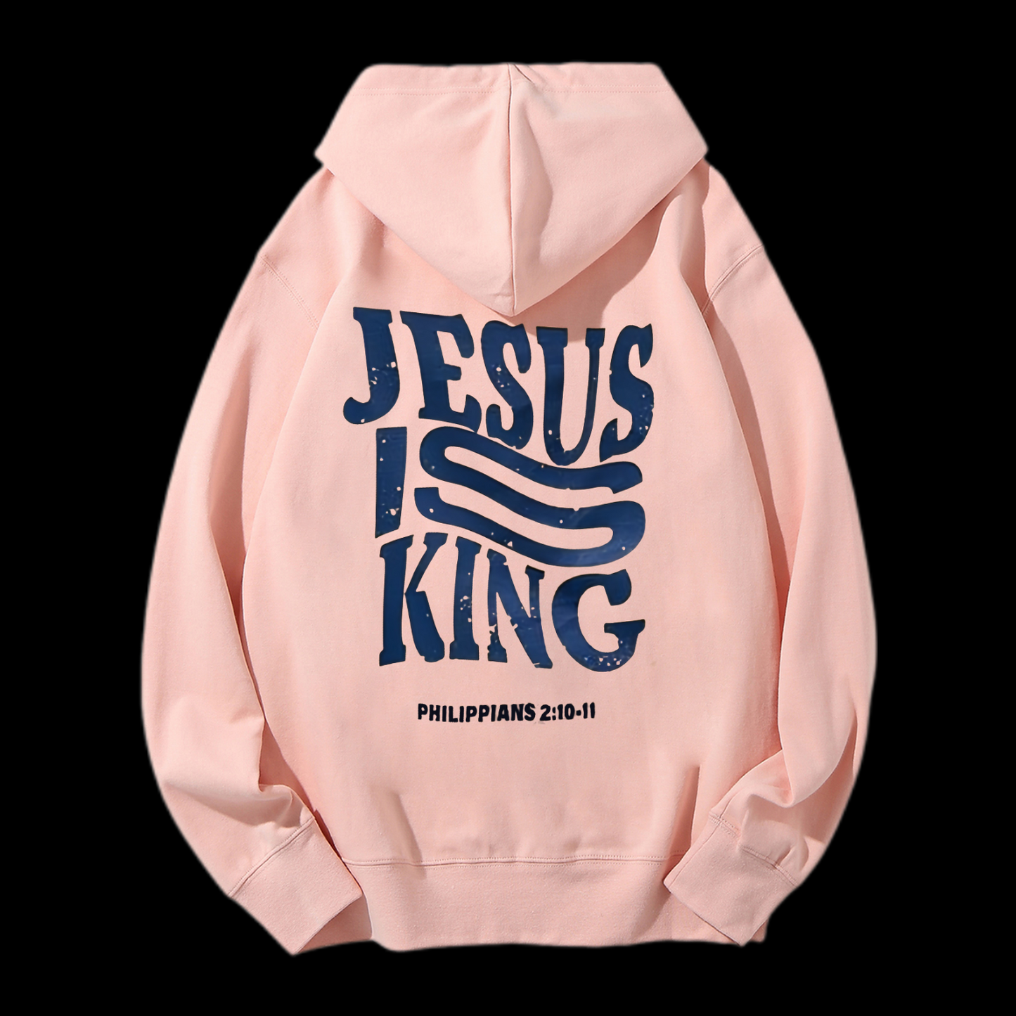 Jesus Is King Drawstring Hoodie