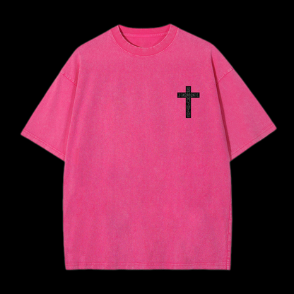 I Will Fear No Evil Washed T-Shirt