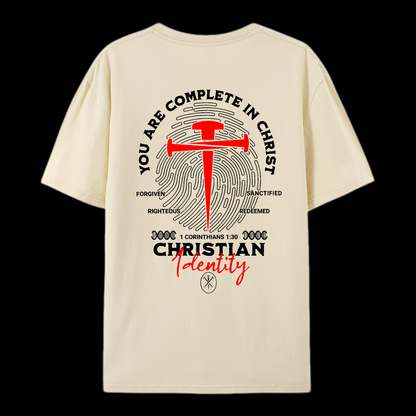 You Are Complete In Christ Cotton T-Shirt