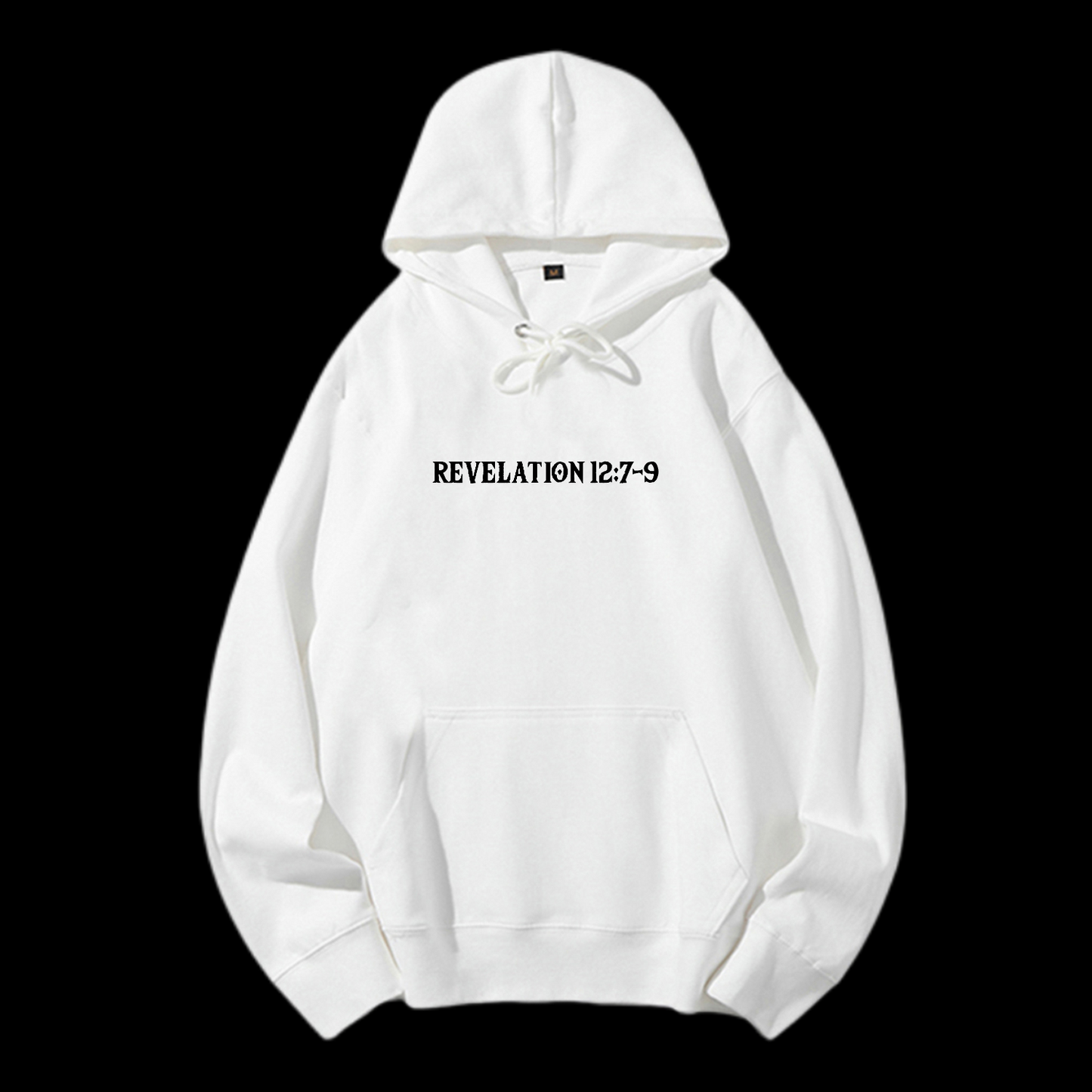 Revelation 12:7-9 Drawstring Hoodie