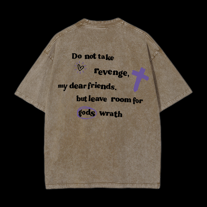 Romans 12:19 Washed T-Shirt