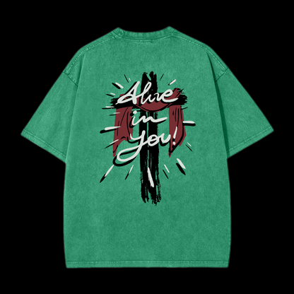 Alive In You Washed T-Shirt
